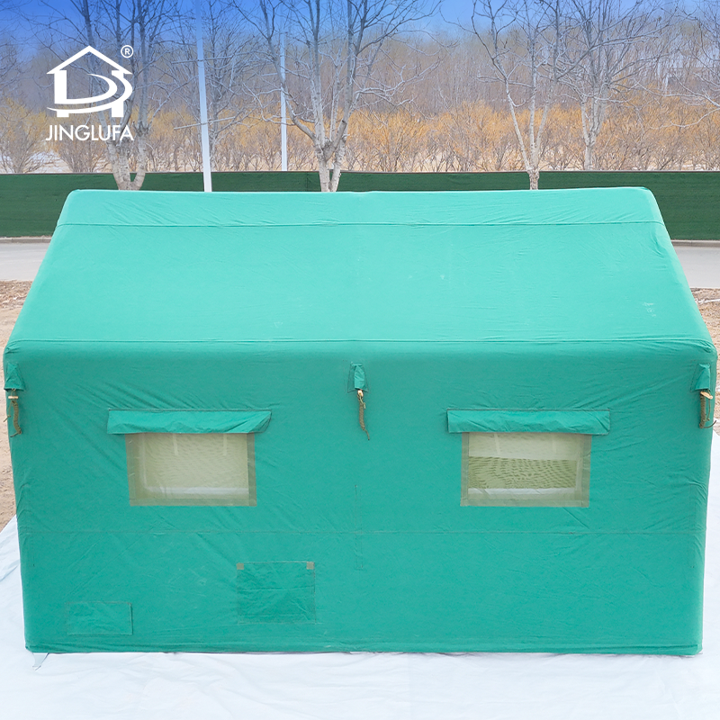 green tent for power station