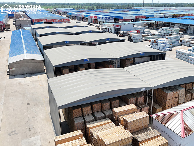 Retractable Storage Tent