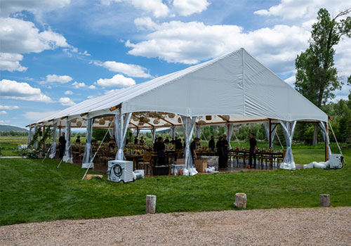 wedding tent