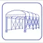 Retractable Tunnel tents