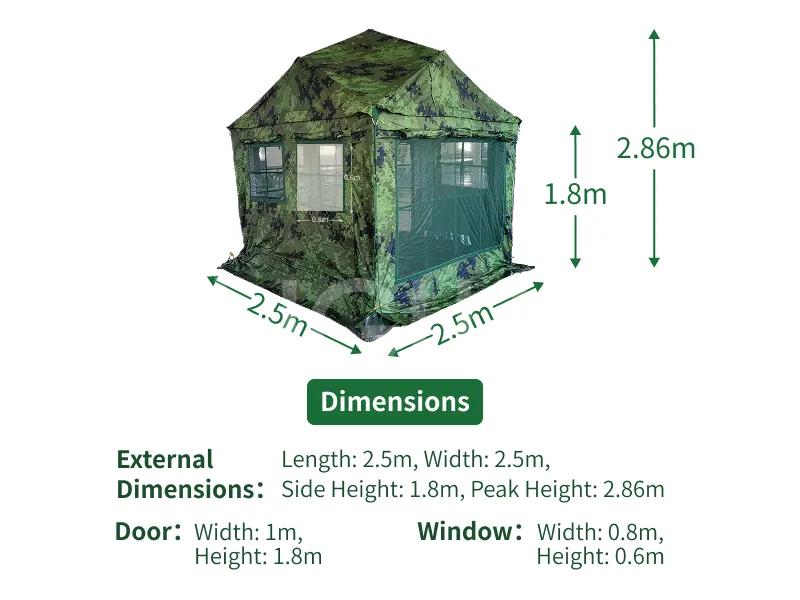 Tactical Rapid-Deployment Tent