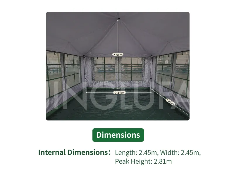 Tactical Rapid-Deployment Tent