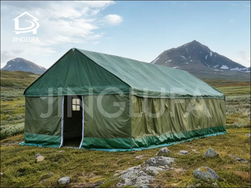 Construction Camp Tent