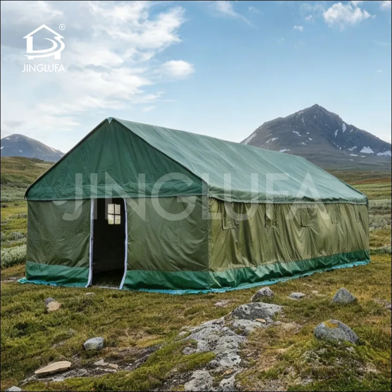 Construction Camp Tent