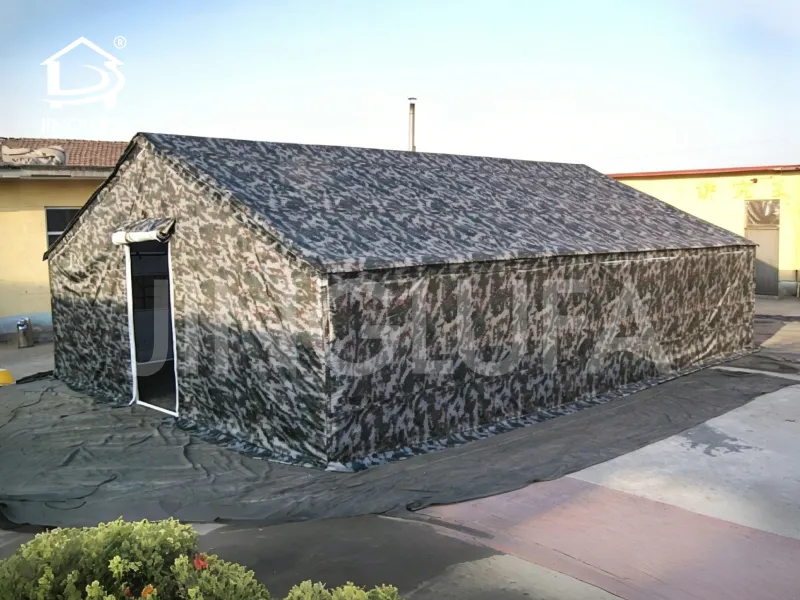 Heavy-duty Camo Frame Tent