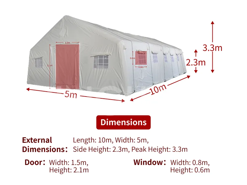 Inflatable Medical Tent