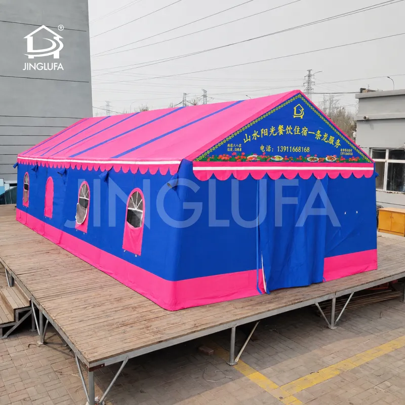 Inflatable wedding tent