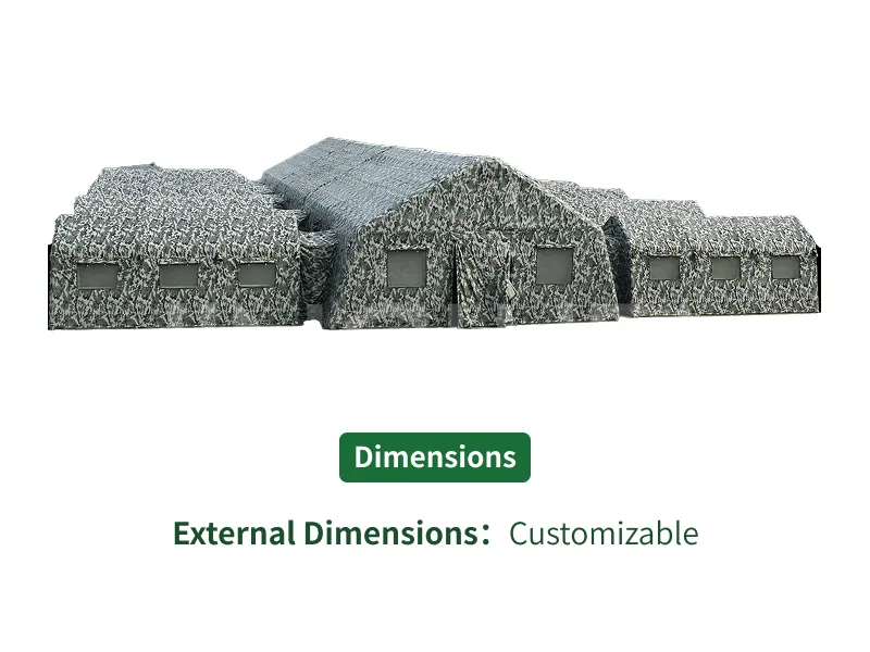Inflatable command tent