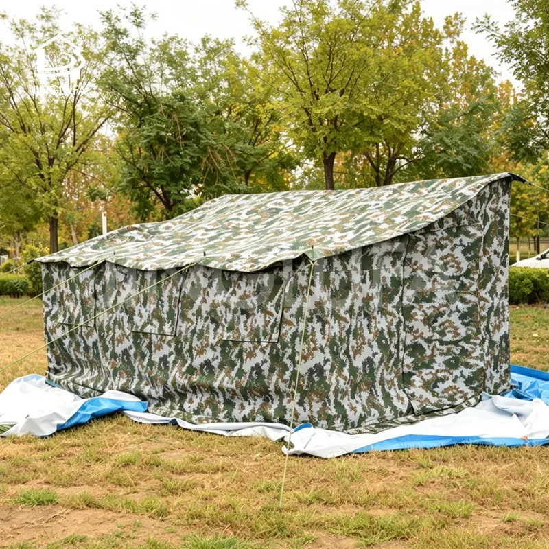 Camo car side tent