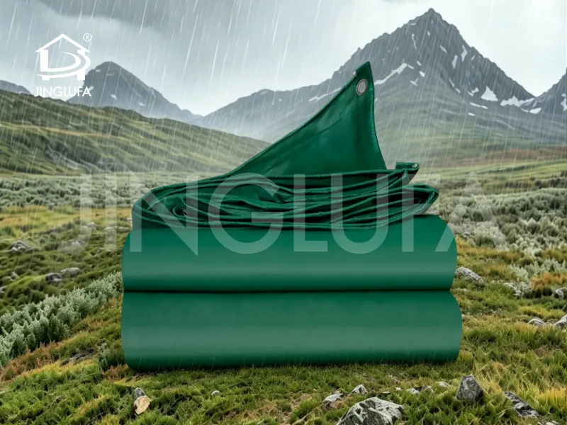 Heavy-Duty Waterproof Flame-Retardant PVC Fabric B-21