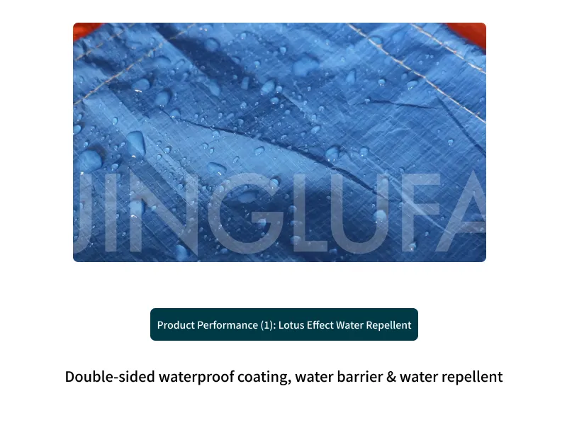 Virgin Double-Coated Poly Fabric