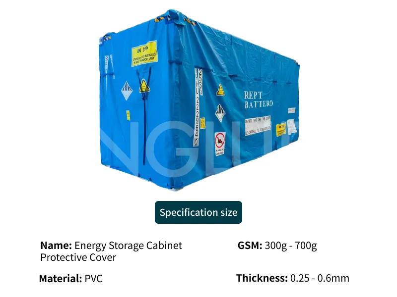 Energy Storage Cabinet Protective Cover