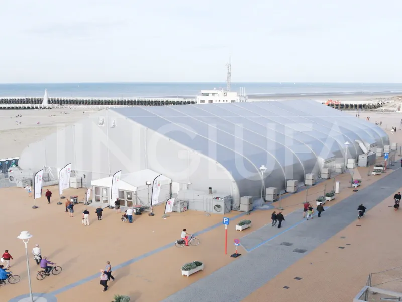 Curved Tent