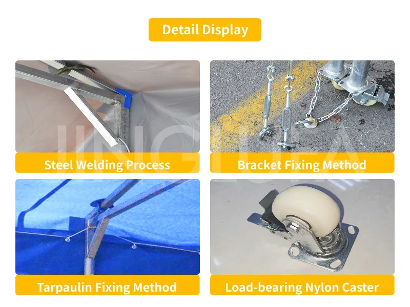 Electric retractable tunnel tent