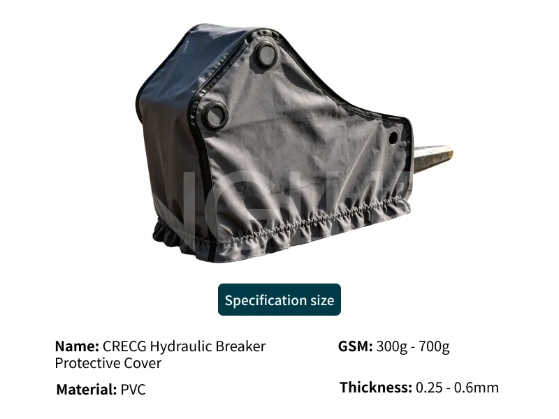 CRECG Hydraulic Breaker Protective Cover