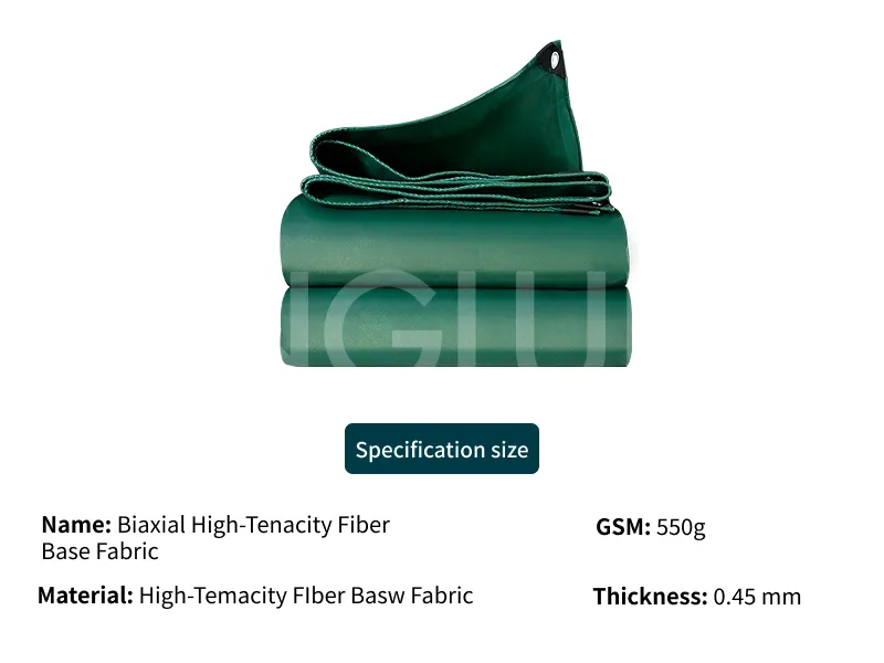 Biaxial High-Tenacity Fiber Base Fabric
