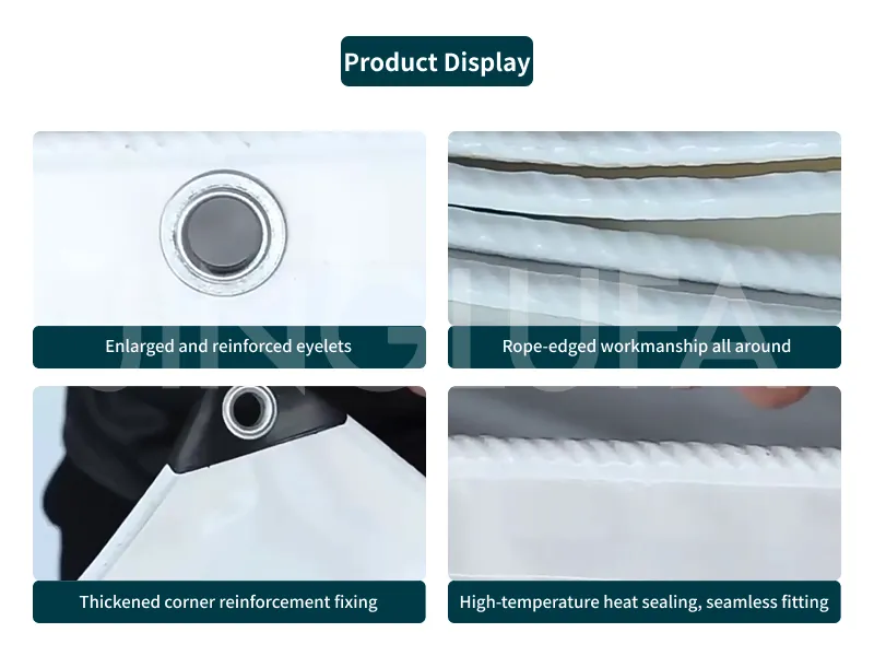 Heavy-Duty PVDF-Coated Event Tent Fabric