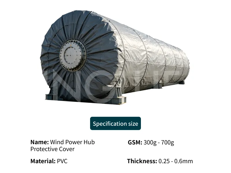 Wind Power Hub Protective Cover